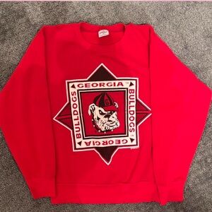 Georgia Bulldogs Red Sweater